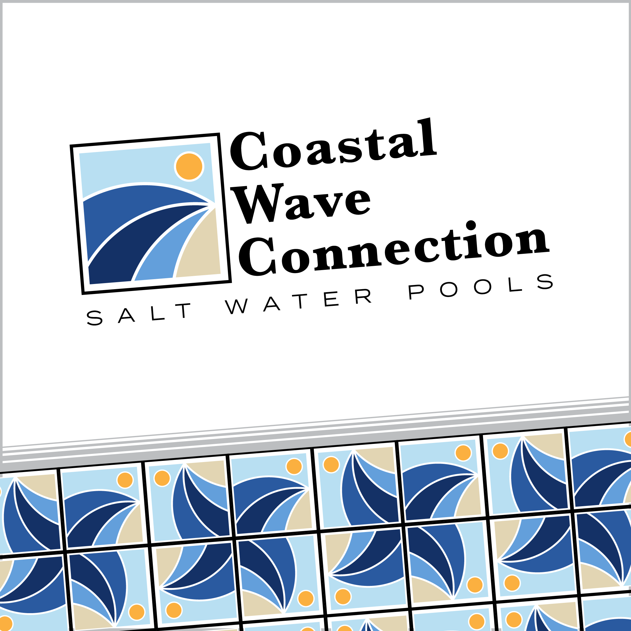steven cote graphic design logo branding visual communication coastal wave connection